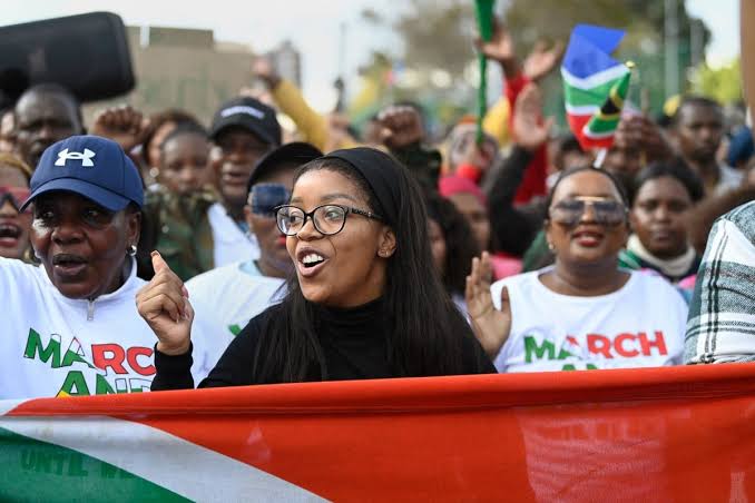 Jacinta Ngobese-Zuma, the face of South Africa's anti-immigrant protests
