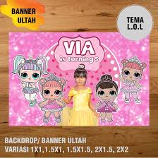 Tidak heran jika di hari ulang tahunnya Banner Ulang Tahun Backdrop Ultah Spanduk Ulang Tahun Ultah Lol Surprise Shopee Indonesia