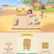 Animal Crossing New Horizons Su Instagram Tiki Straws Design Credit To Theragingmage On Reddit Animal Crossing 3ds Animal Crossing Animal Crossing Qr