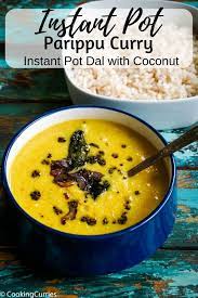 Delicious Creamy Yellow Dal With Coconut The Kerala Style Parippu Curry Made Easily In The Instant Pot Instantpot Instantpo Indian Food Recipes Food Food Recipes