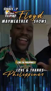 Emmanuel Gustafson and Floyd Mayweather