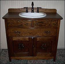 antique bathroom vanities vessel sink