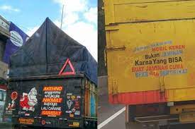 Check spelling or type a new query. Bikin Senyum 10 Tulisan Nyeleneh Di Bak Truk Ini Ada Benarnya Juga