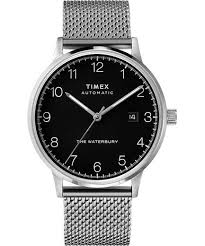 Waterbury Classic Automatic 40mm Stainless Steel Mesh Band Watch Timex Us Stainless Steel Mesh Mesh Band Steel Mesh