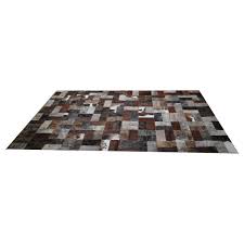 Kuhfell ist ein naturprodukt und kann zu vielen produkten verarbeitet werden. Patchwork Teppich Aus Buntem Kuhfell 240 X 160 Cm Lifestyle Shop24 De