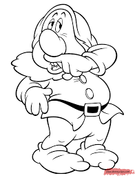 Grumpy The Dwarf Coloring Pages Download And Print For Free Coloring Pages Disney Coloring Pages Coloring Books
