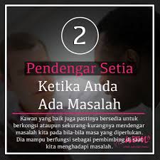 Ciri ciri kawan yang baik. Ciri Ciri Sahabat Baik Wom My Ciri Online Magazine Women Online