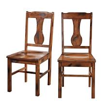 Freya Solid Wood Slat Back Side Chair In Brown In 2020 Wood Dining Room Chairs Wood Dining Chairs Oak Dining Chairs