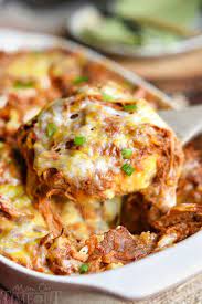 Pour this dressing over the veggies and mix. The 50 Most Delish Casseroles Leftover Pork Recipes Pork Casserole Recipes Pulled Pork Leftover Recipes