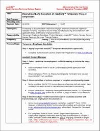 Work Instructions Template Word Elegant 10 Instructions For Project Plan Sampletem Standard Operating Procedure Template Word Free Standard Operating Procedure