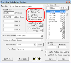 Dentrix Tip Tuesdays Understanding Treatment Flag Options