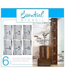 6ft Growth Chart Ruler Stencil Ideal For Painting On Wood
