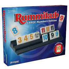 Trata de hacer pares mantenimiento las cartas o intercambiándolas con el que. Rummikub Large Number Edition The Original Rummy Tile Game Walmart Com Walmart Com