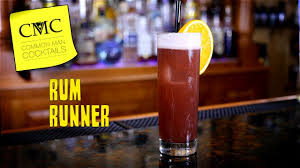 How To Make The Rum Runner Cocktail On The Rocks Bartending 101 Youtube
