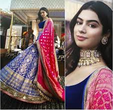 Beautiful Lehenga Choli Khushikapoor Indian Bridal Outfits Designer Dresses Indian Indian Wedding Outfits