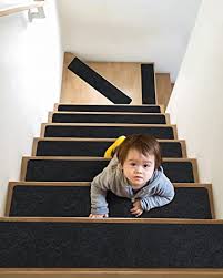Whether you're looking to buy stair tread rugs online or get inspiration for your home, you'll find just what you're looking for. Pretigo Non Slip Carpet Stair Treads 6 X30 Stair Treads For Safety And Beauty Slip Resistant For Kids Elders And Dogs 14pack Black Amazon Com