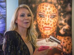 Tatjana Gsell Friend Herbert Schmitz Editorial Stock Photo