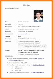 Review a professional example resume and learn what employers are really looking for in a resume. Image Result For Biodata Format For Job Application Cute766