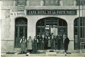 Maybe you would like to learn more about one of these? Hier Aujourd Hui Du Cafe Hotel De La Porte De Paris Au Restaurant La Grappa A