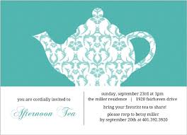 Again, all my invitations are free to use so plan an elaborate affair for your pets next birthday knowing that we have invitations to suit your style at all free invitations dot com! Turquoise Damask Tea Party Invitation Tea Party Invitations