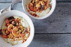 Shrimp With Fresh Corn Grits Recipe Epicurious Com Food Best Shrimp Recipes Recipes