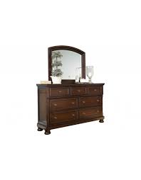 Maple, oak, cherry, walnut, mahogany, black. Porter 6 Piece Bedroom Set King Sleigh Livin Style Furniture