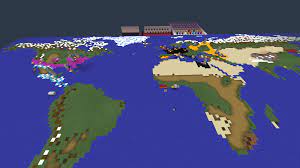 Minecraft earth, el proyecto de realidad aumentada que buscaba llevar. Bedrock Earth Map 1 4000 Scale But On Creative Mode With Nations Minecraft Realms Servers Java Edition Minecraft Forum Minecraft Forum