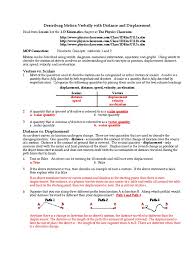 If it accelerates at a rate of 0.50 m/s2 for 7.0 seconds, what is the final velocity? Ipc Describing Motion Verbally With Distance And Displacement Study Notes Velocity Acceleration