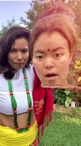 #TimeWarpScan Don’t mess with @maharanii900 sis 😂😅😰😨 #kalimata  #nepaligirl #nepaligoddess #nepaliyoutuber #justforfun Watch our video