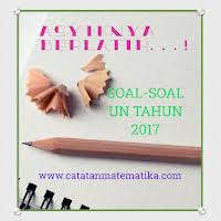 Soal un tkj (teknik komputer dan jaringan) ini bukan bocoran soal unmelainkan hanya sebuah kumpulan prediksi soal un smk dan mak untuk membantu siswa smk/ mak dalam melatih dirinya sebelum menghadapi ujian nasional smk 2017 yang sebenarnya. Download Soal Un Sma Smk Tahun 2017 Catatan Matematika