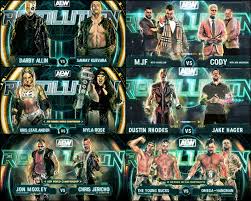 May 29, 2021 · aew double or nothing 2021 match card. More Matches For Aew Revolution To Be Announced On Dynamite Tonight Squaredcircle