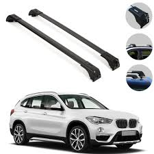 Bmw xdrive28i with mineral grey metallic exterior and black interior features a 4 cylinder engine with 240 hp at 5000 rpm*. Black Roof Rack Cross Bars Luggage Carrier For Bmw X1 E84 2013 2015 Omac Shop Usa Auto Accessories