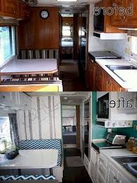 47 Amazing Camper Interior Hacks Makeover Remodel And Decorating Ideas Motorhome Interior Remodeled Campers Motorhome Remodel