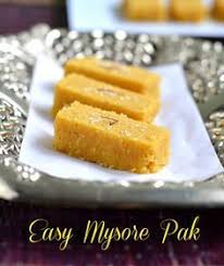 Easy Mysore Pak Recipe 3 Minutes Microwave Sweet Recipes Recipe Diwali Sweets Recipe Sweets Recipes Sweet Recipes