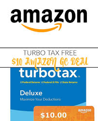 The $10 amazon gift card is a perfect gifting option for your friends or family members. Turbotax Free 10 Amazon Gift Card Deal Consumer Queen