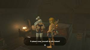 Great Reactions to Link Naked in Breath of the Wild