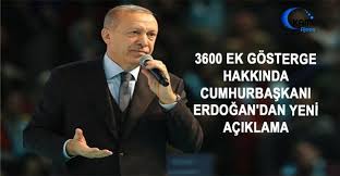 3600 ek gösterge son dakika cumhurbaşkanı açıklaması burada. 3600 Ek Gosterge Hakkinda Cumhurbaskani Erdogan Dan Yeni Aciklama