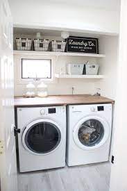 A Budget Friendly Farmhouse Laundry Room That S Small Yet Makes A Large Impact The Space Is Farmhouse Laundry Room Farmhouse Laundry Laundry Room Inspiration
