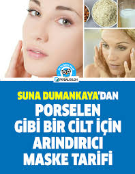 Suna Dumankaya Dan Cildi Parlak Gosteren Maske Faydali Bilgin Maskeler Cilt Bakimi Cilt Bakimi Tuyolari