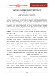 Pusat sumber sekolah ialah tempat berlakunya segala kegiatan memperoleh sesuatu maklumat atau pengetahuan yang bertujuan untuk mempertingkat taraf profesionalisme keguruan. Http Download Garuda Ristekdikti Go Id Article Php Article 790107 Val 12982 Title Implementasi 20gerakan 20literasi 20sekolah 20gls 20sebagai 20pembentuk 20pendidikan 20berkarakter