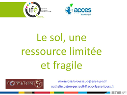 Le sol, une ressource naturelle indispensable mais fragile 2. Ppt Le Sol Une Ressource Limitee Et Fragile Powerpoint Presentation Id 2359090