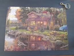 Maybe you would like to learn more about one of these? Entry Peace Like A River Kim Norlien Buffalo 300 Pieces A Relaxing Puzzle To End The Month And There S The Very Tiny Flowers Jigsawpuzzles