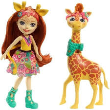Enchantimals Coffret Gillian Girafe Pawl Fky74 Juguetes Para Ninas Monster High Munecas Juguetes De Disney