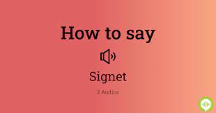How to pronounce signet ring. How To Pronounce Signet In French Howtopronounce Com