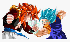 Collectible card games accessories digimon dragon ball super final fantasy flesh and blood force of will magic: Dragon Ball Z Vegito Vs Gogeta Hd Png Download Kindpng
