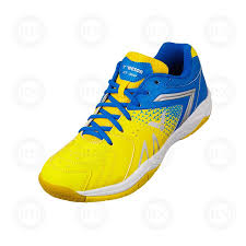 Victor As36 Wide 4e Badminton Shoe Yellow Blue