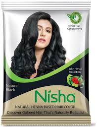 Undertones aren't very pretty on their own, so you need to add a hair color on top of it. Buy Nisha Natural Black Color Henna Based Hair Color 10g Pack Of 10 Online At Low Prices In India Paytmmall Com