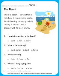 Grade 2 english comprehension worksheets book. Reading Comprehension For Grade 2 5 Your Home Teacher