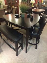 The primary chosen is the triangle dining table set with 4 chairs of madesa model. Triangle Corner Dining Table Novocom Top