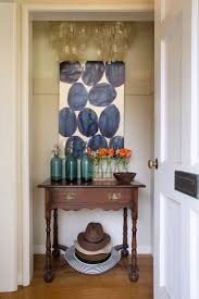 Small Spaces How To Make A Nonexistent Entryway Work Rustic and sleek styled entryway. how to make a nonexistent entryway work
